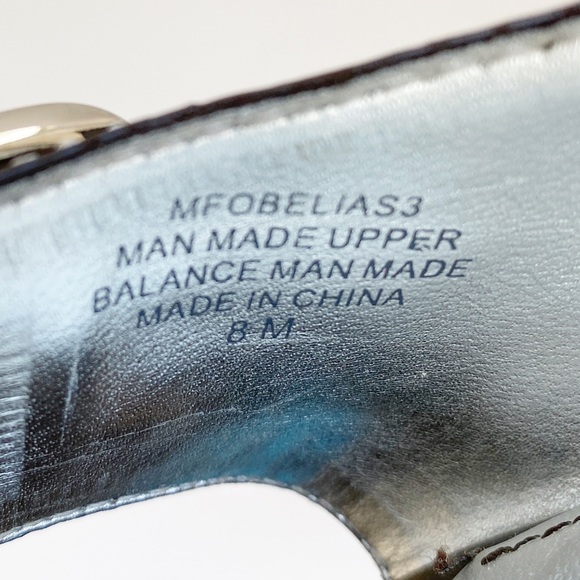 Marc Fisher Brown Cork Platform Wedge Sandals Sz 8 - Picture 8 of 9